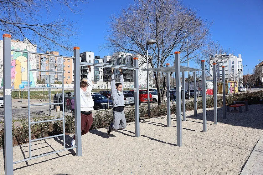 Denfit DSW4559 træningsstativ udendørs monkey bars