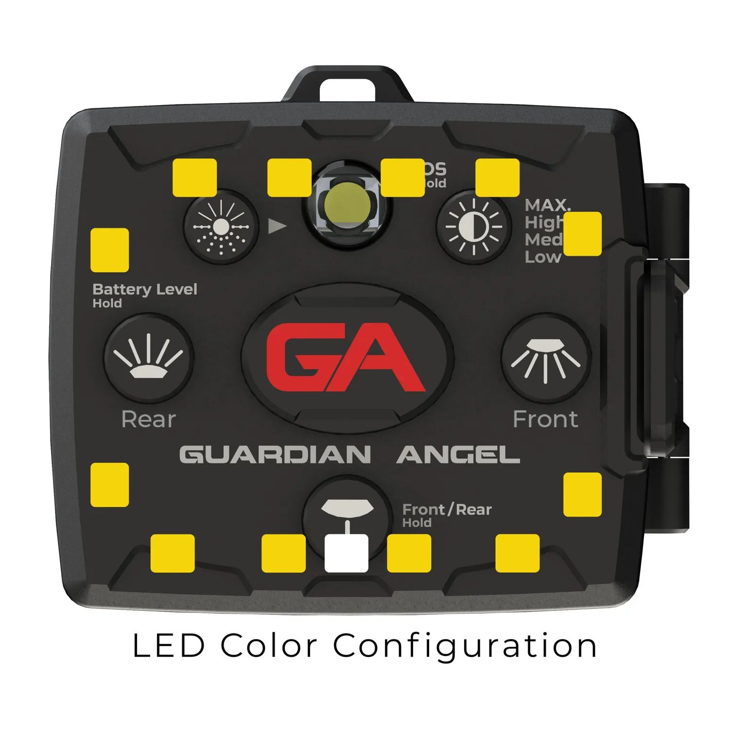 Guardian Angel Micro Series lygte gul/gul 360°