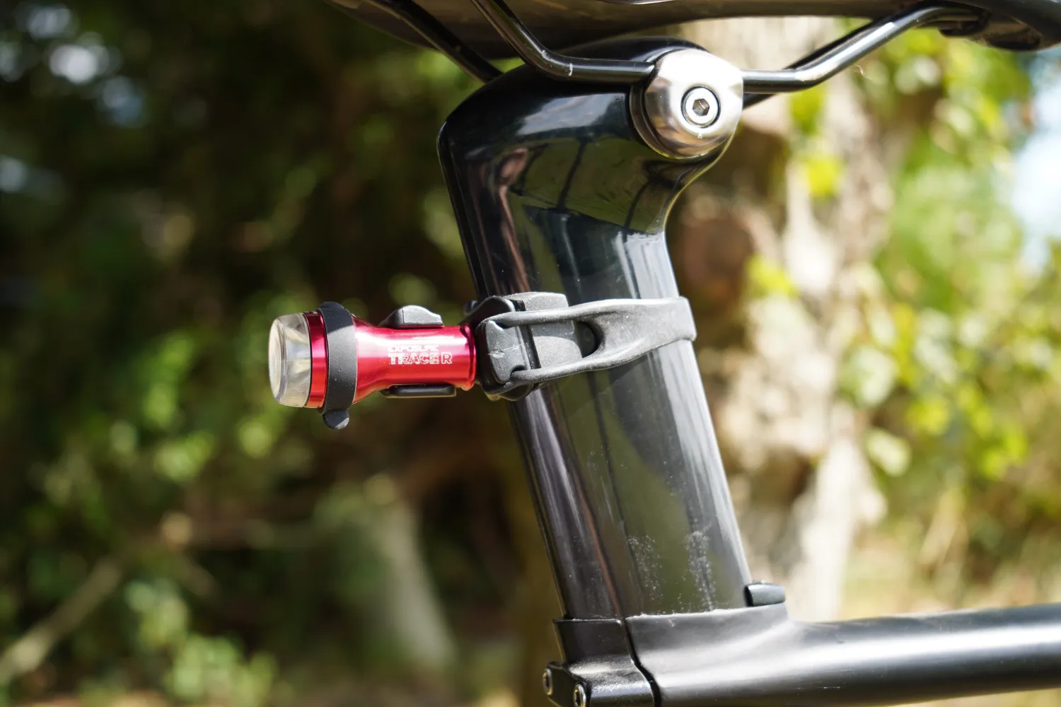 Exposure Lights Aero Seat Post Band Shim lygtebeslag til TraceR