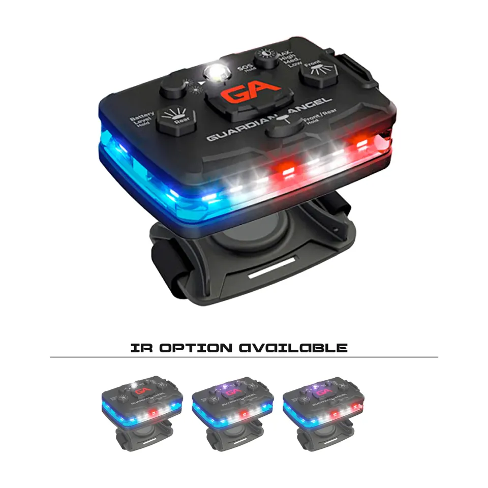 Guardian Angel Law Enforcement lygte sikkerhedslygte 800 lumen