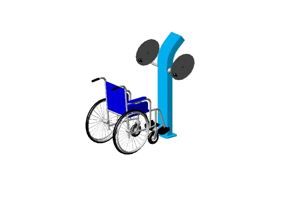 Denfit WaxOnWaxOff Inclusive træningsstation til alle