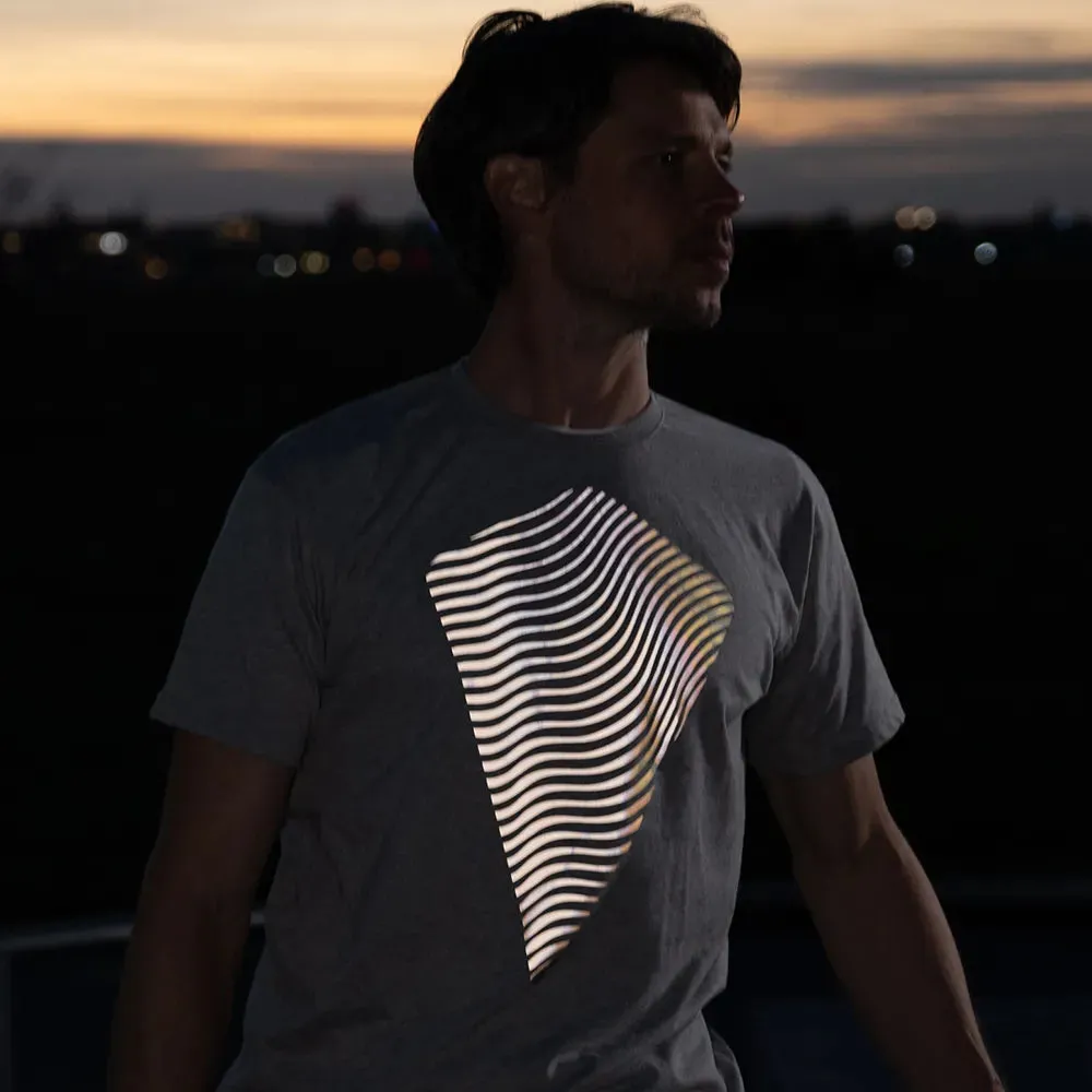 Reflective Berlin Dune T-shirt grå klit refleks cykelsnit
