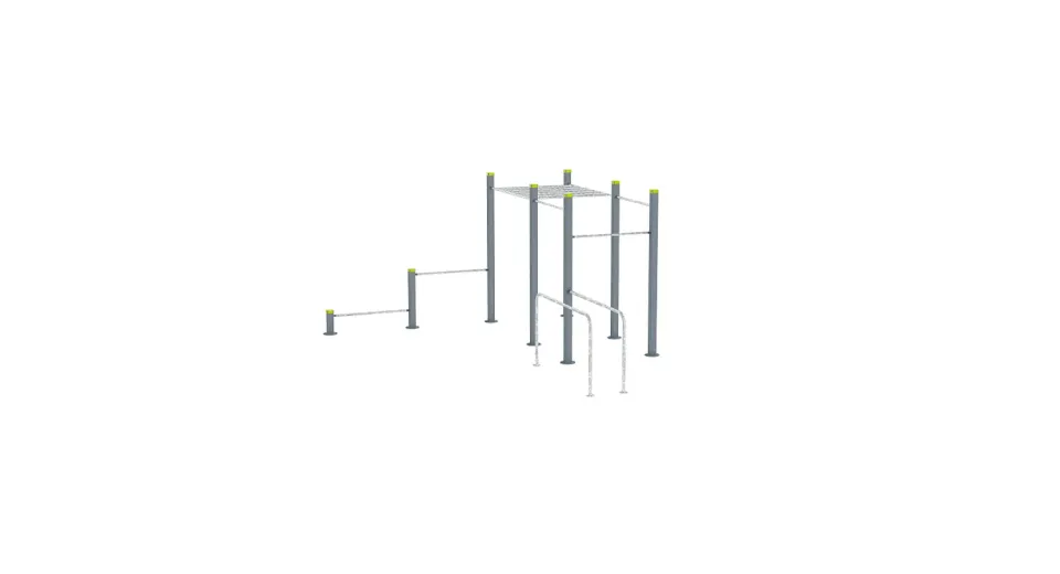 Denfit DSW4257 træningsstativ udendørs multifunktion
