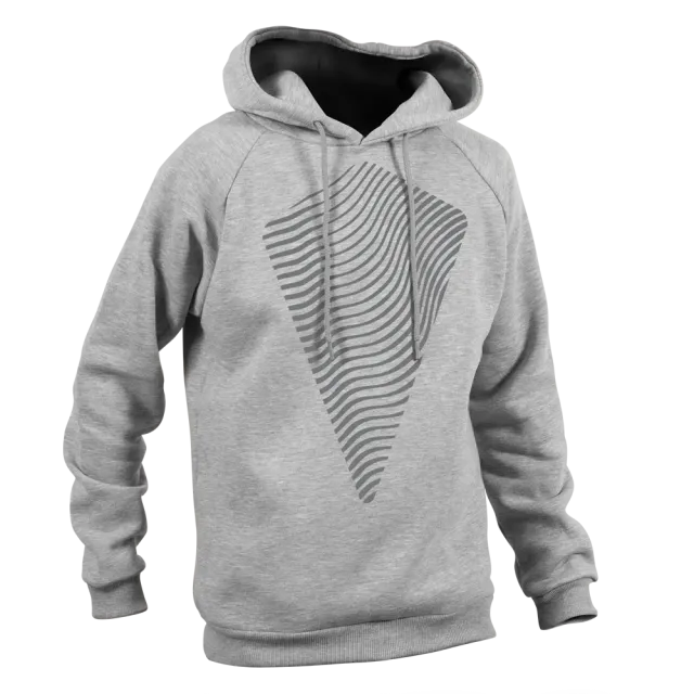 Reflective Berlin Dune hoodie grå – refleks