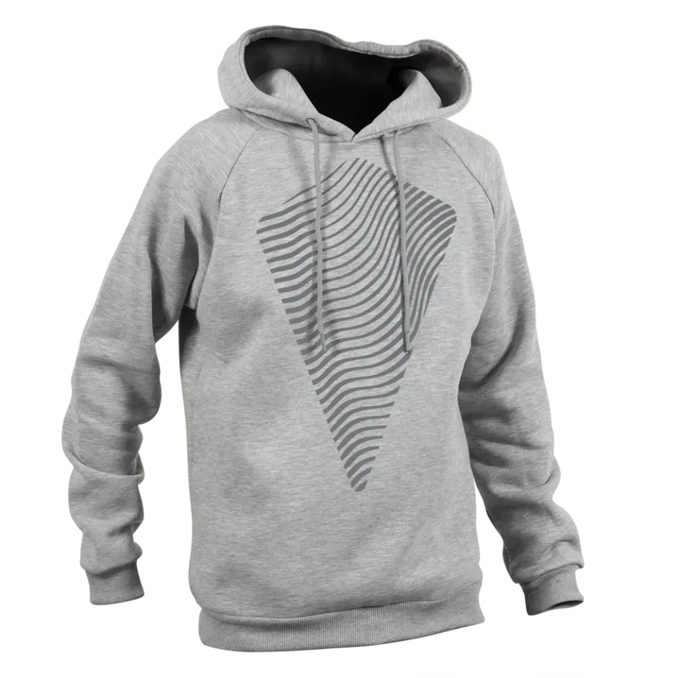 Reflective Berlin Dune hoodie grå – refleks