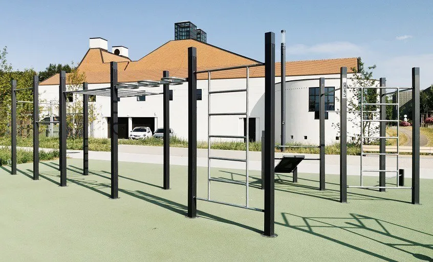 Denfit DSW4557 pullup stativ 5 bar udendørs