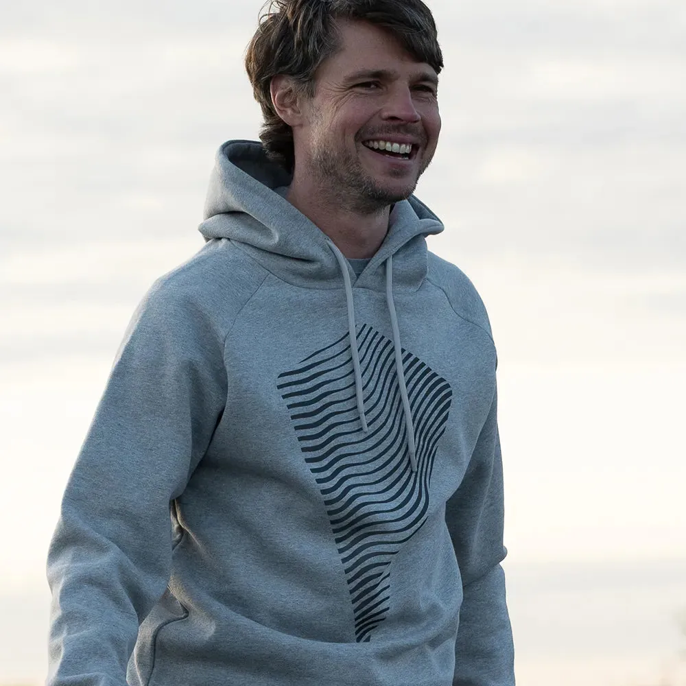 Reflective Berlin Dune hoodie grå – refleks