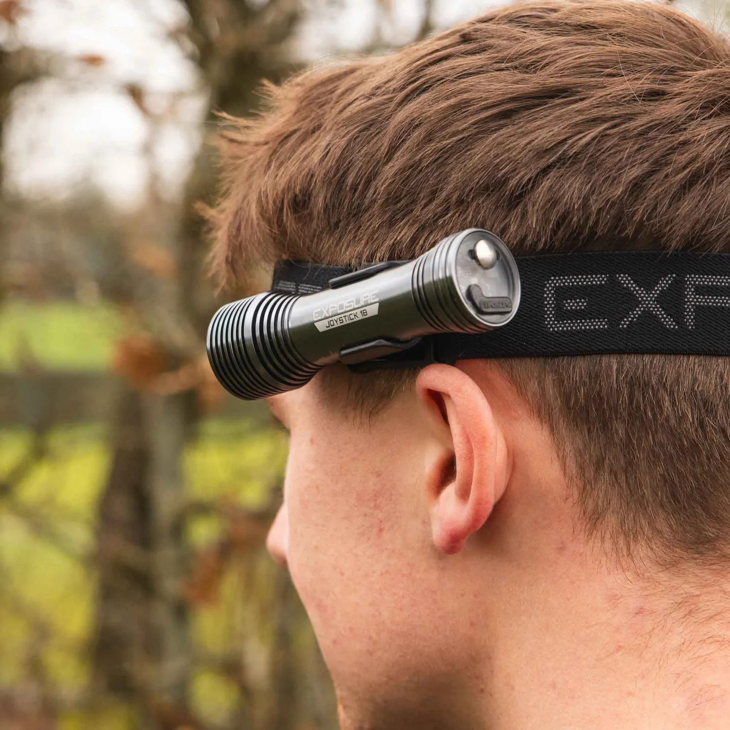 Exposure pandebånd til pandelygte elastisk