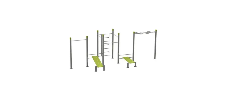 Denfit Streetworkout DSW4584 træningsstation udendørs