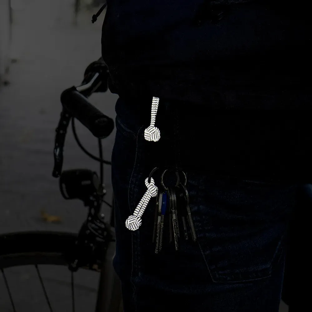 Reflective Berlin Loops refleks sort paracord
