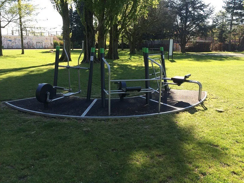 Denfit Cardio Cross udendørs crosstrainer skånsom
