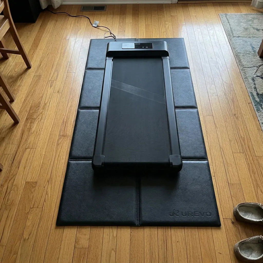 Urevo Foldable træningsmåtte foldbar støjdæmpende