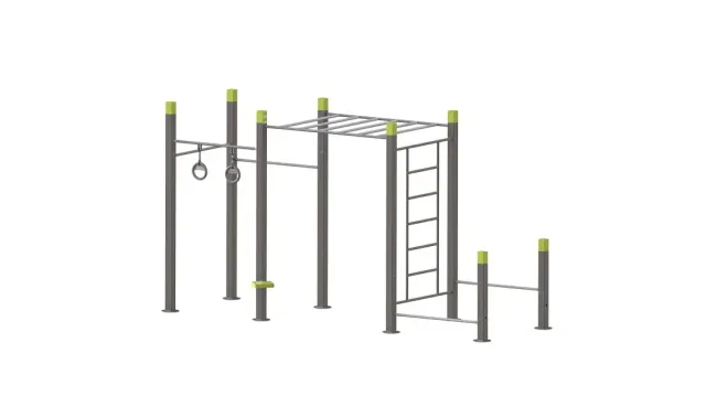 Denfit C016 udendørs træningsstation