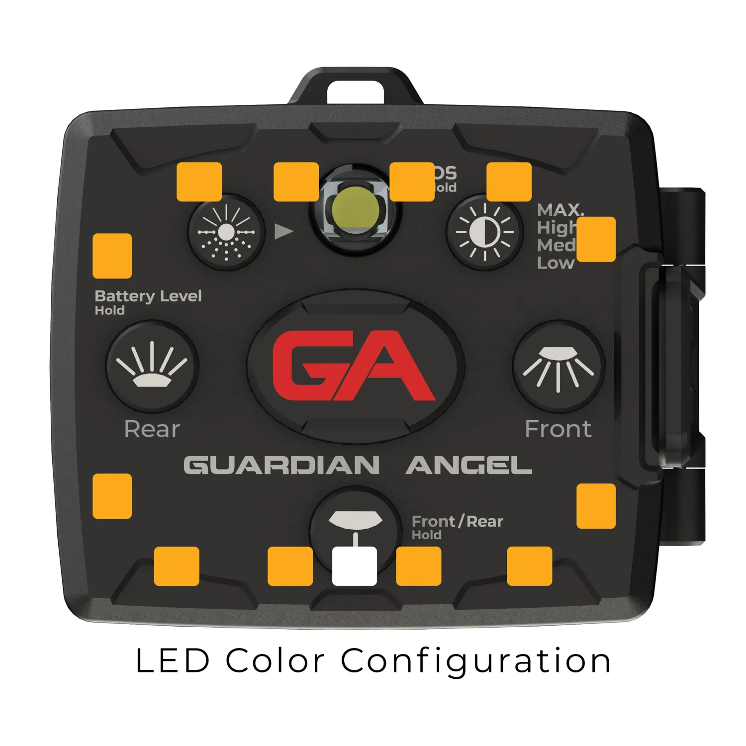 Guardian Angel Micro Series lygte orange/orange 360°