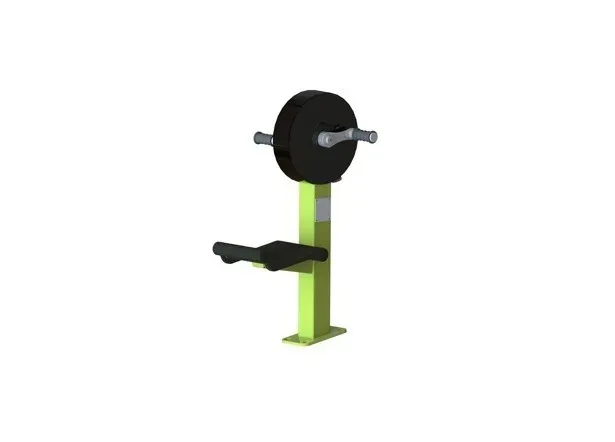 Denfit Urbangym Arm Bike udendørs armcykel cardio
