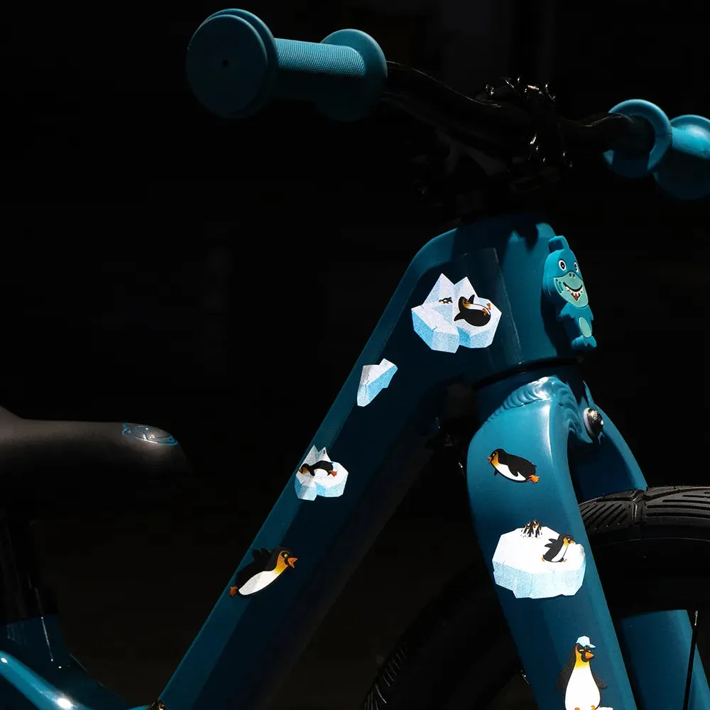 REFLECTIVE BERLIN Pinguine refleksklistermærker til hjelm