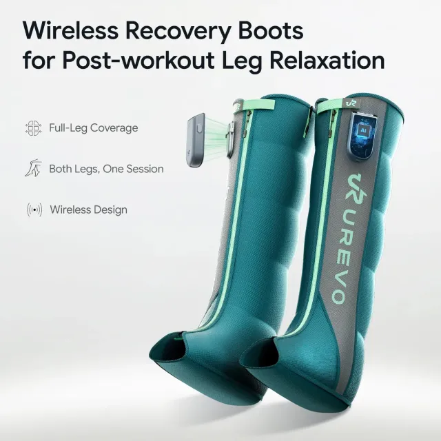 Urevo Care Recovery Boots kompressionsstøvler par
