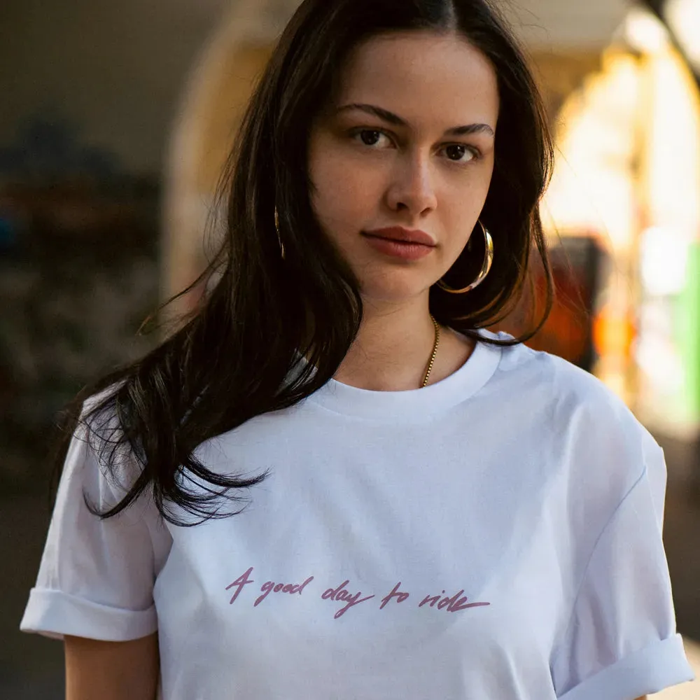 REFLECTIVE BERLIN Streetlife T-shirt hvid