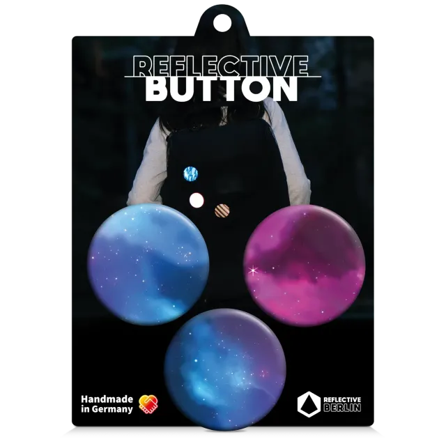 Reflective Berlin Space refleksbutton 50 mm – pin