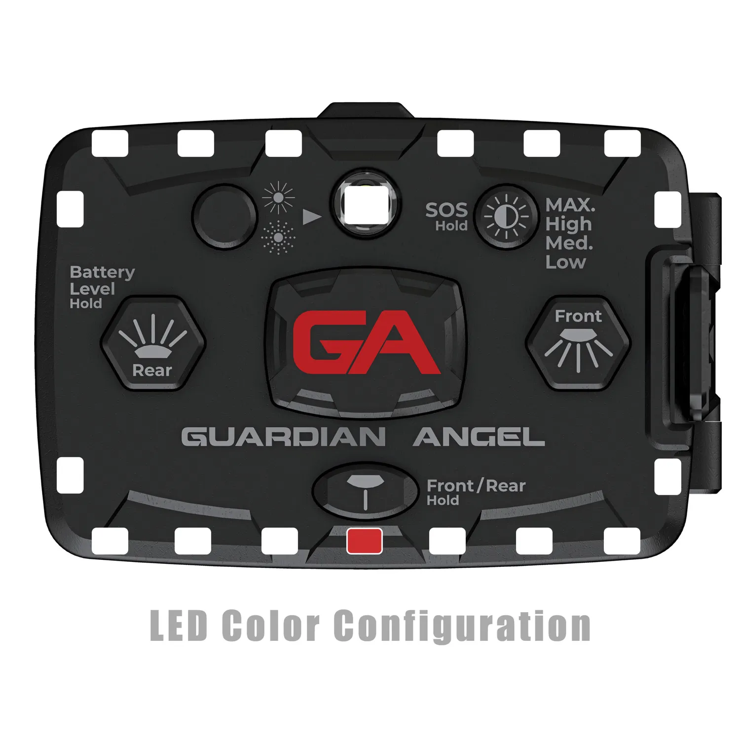 Guardian Angel Elite Series lygte hvid/hvid 800 lumen