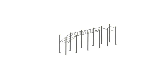 Denfit DSW4275 træningsstativ udendørs