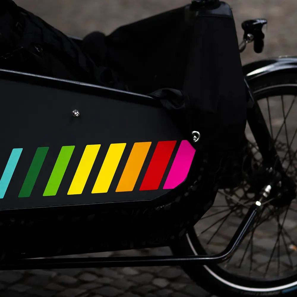 REFLECTIVE BERLIN Coffee Racer XL klistermærkesæt fire refleks