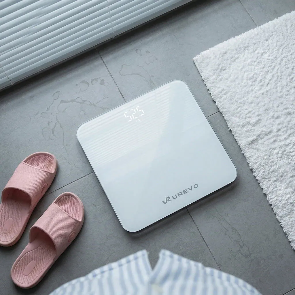 Urevo SmartFit badevægt white smart vægt