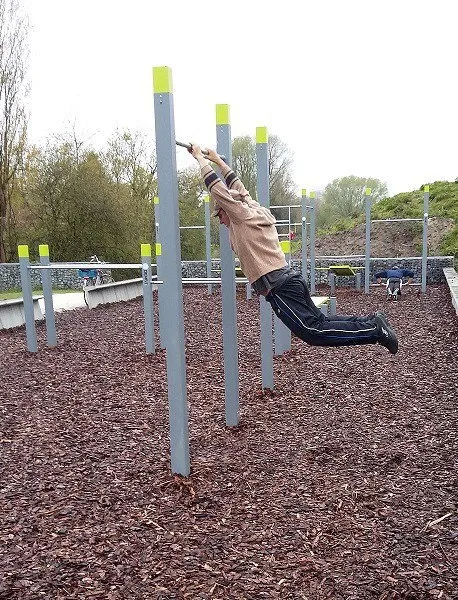 Denfit DSW4452 Streetworkout pullup dobbelt