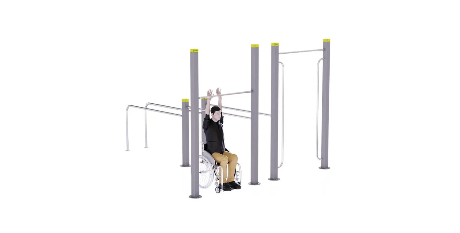 Denfit DSW4488 udendørs træningsstativ