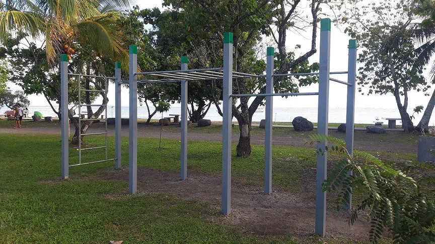 Denfit Streetworkout DSW4560 traeningsstativ wall wave