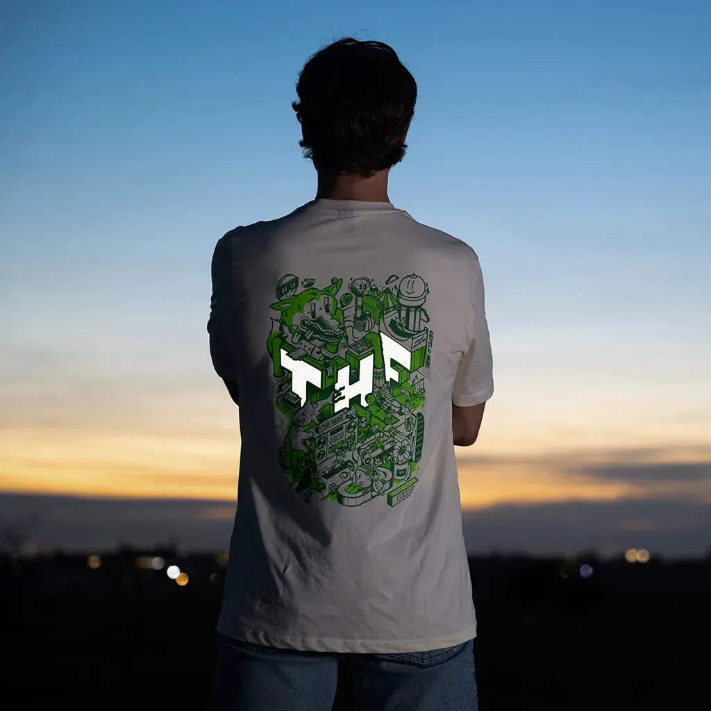 REFLECTIVE BERLIN THF T-shirt creme