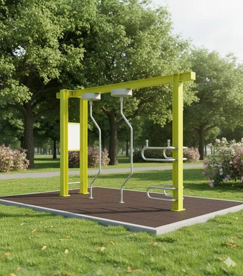 Denfit Crosstraining Pro Core corestation udendørs