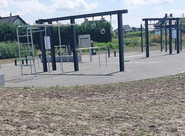 Denfit Crosstraining Pro 1 udendørs træningsstation monkey bars