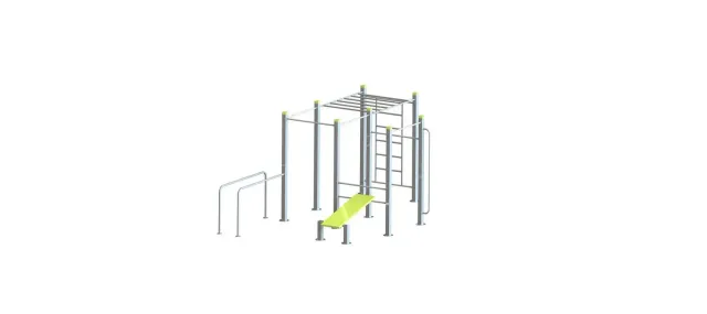 Denfit DSW4859 træningsstation udendørs