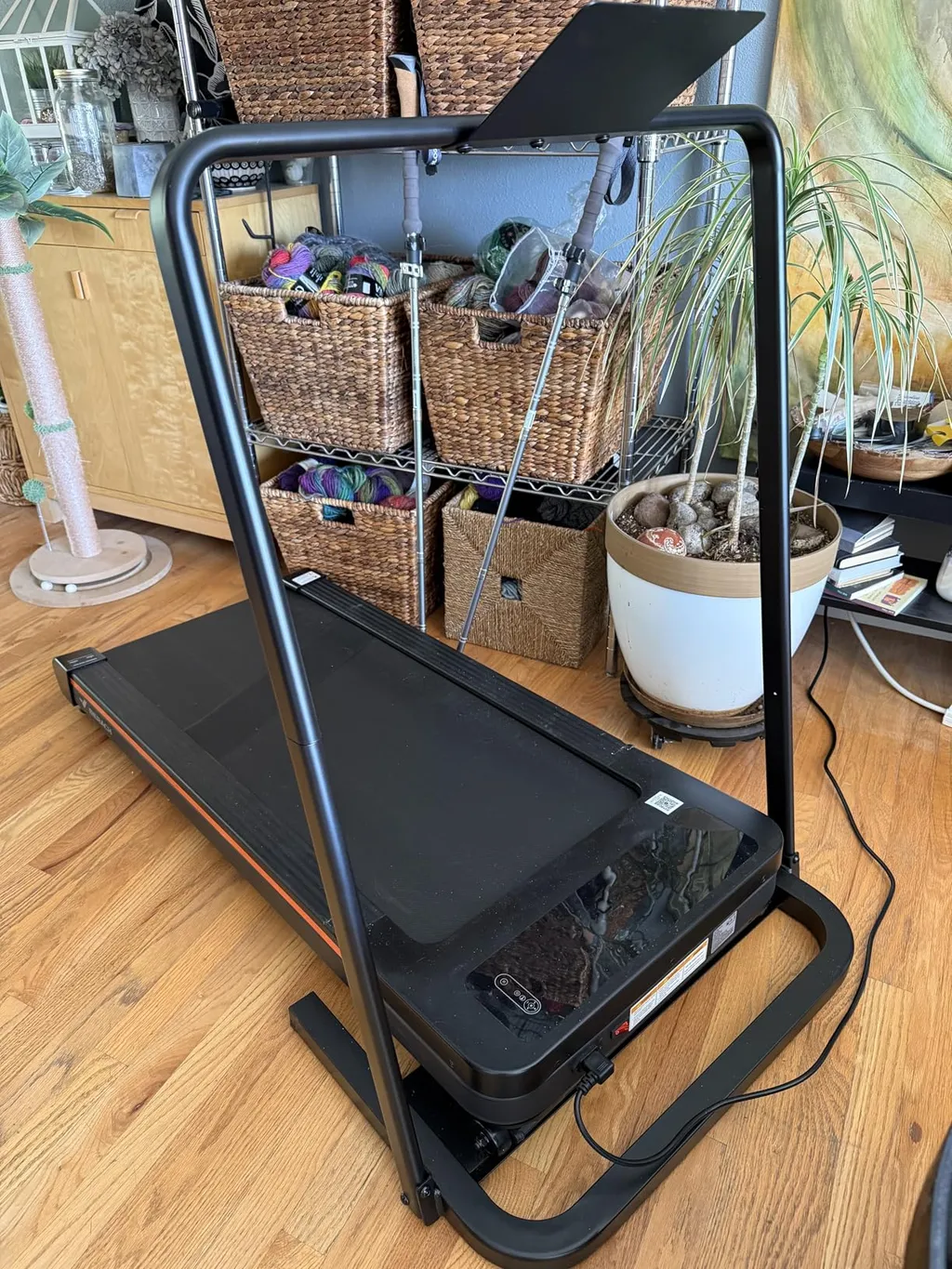Urevo Walking Pad gelænder med holder robust