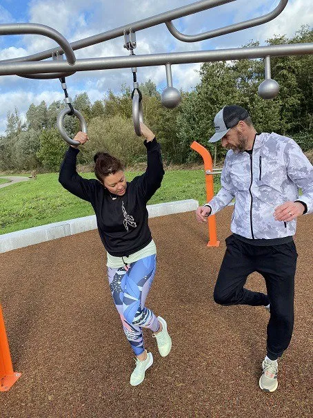 Denfit Crosstraining Pro Pull Ups pullup stativ udendørs