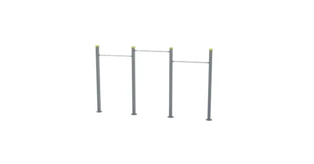 Denfit DSW4456 pull up bar tredobbelt udendørs