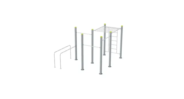 Denfit Streetworkout DSW4588 vægstation monkey bars