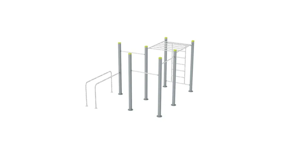 Denfit Streetworkout DSW4588 vægstation monkey bars
