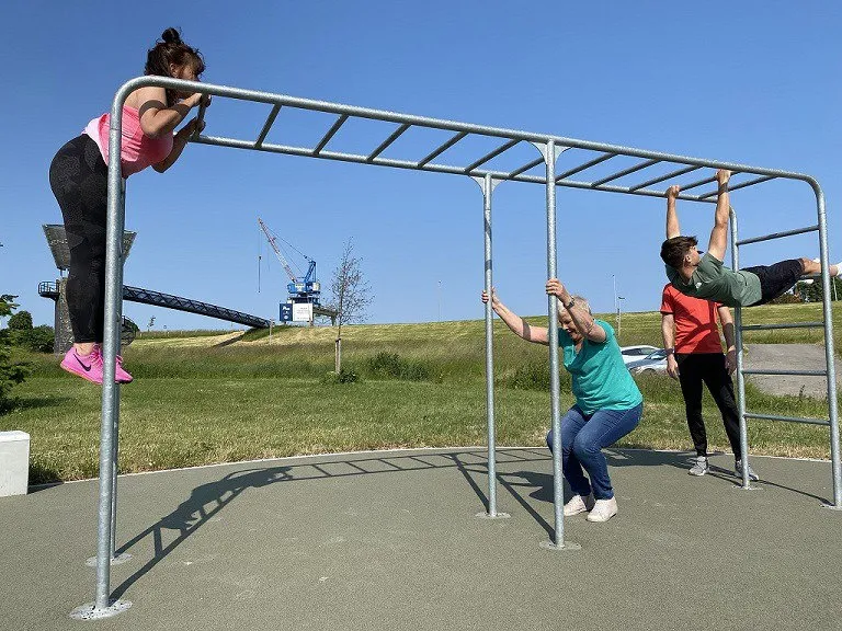 Denfit DSW4954 Horizontal Ladder monkeybar udendørs