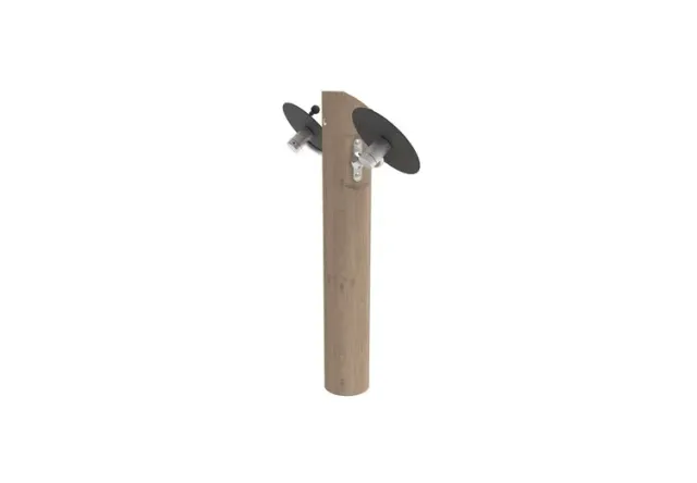 Denfit Nature Fitness WaxOnWaxOff skuldertraener i trae