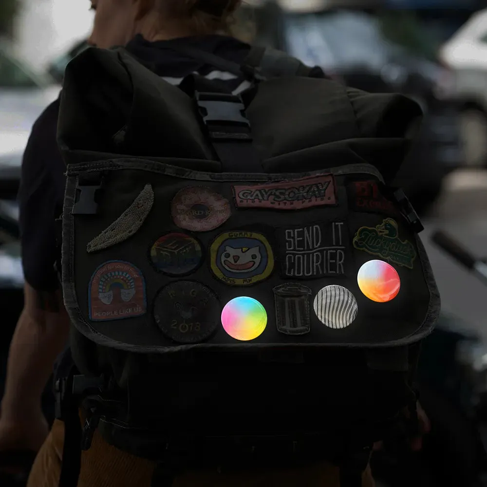 Reflective Berlin Harmony reflekspins rainbow 3-pak 50 mm