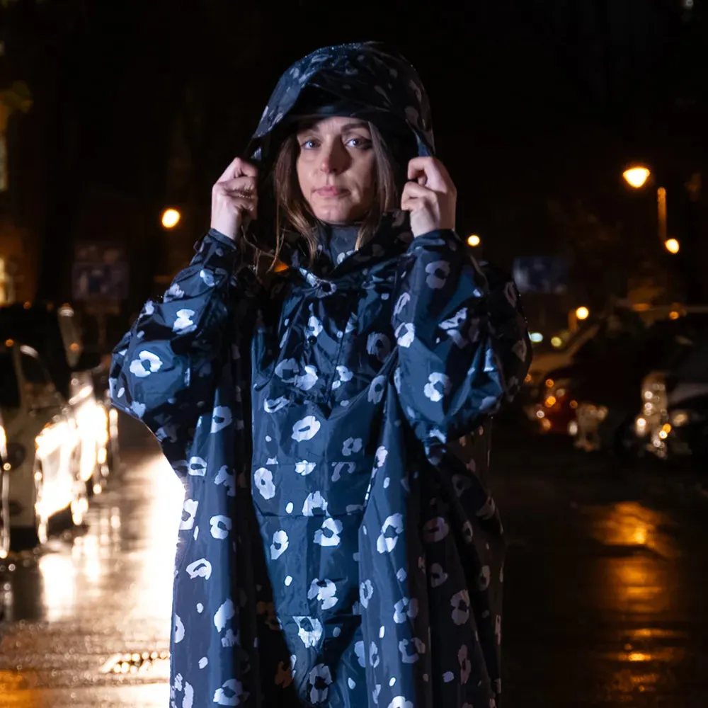 Reflective Berlin Leo regnponcho refleks