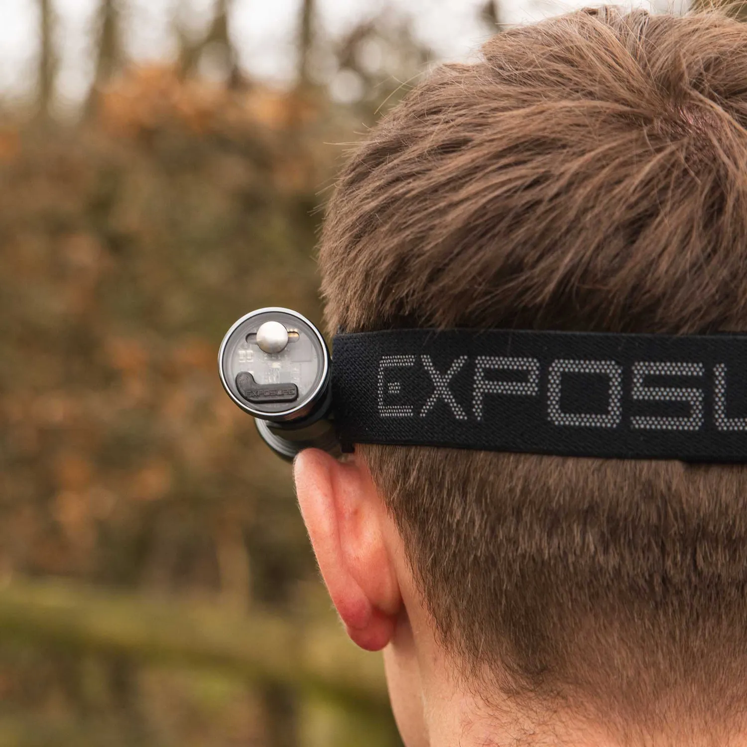 Exposure Lights Headband pandebånd med beslag til hjelmlampe