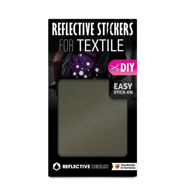 Reflective Berlin DIY tekstilstickers refleks til tøj