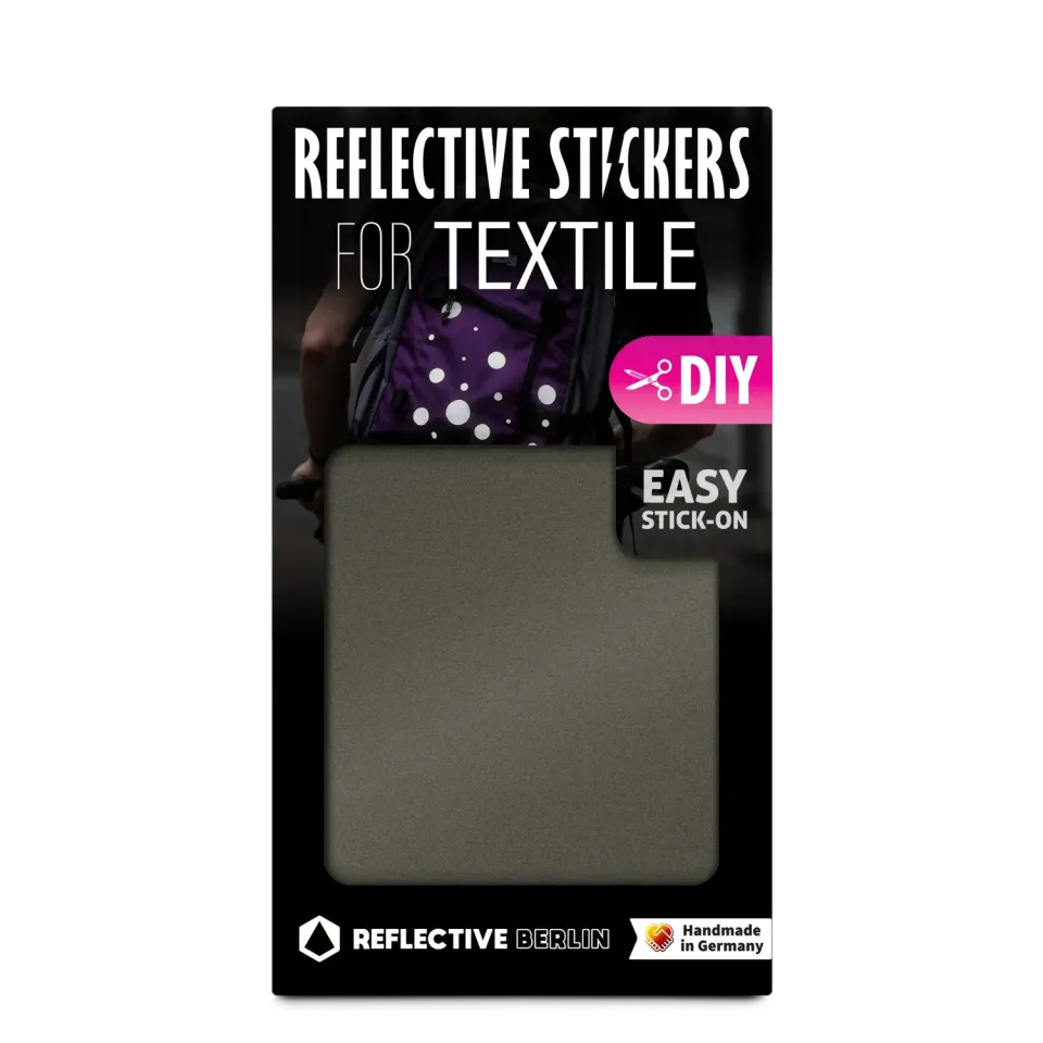 Reflective Berlin DIY tekstilstickers refleks til tøj