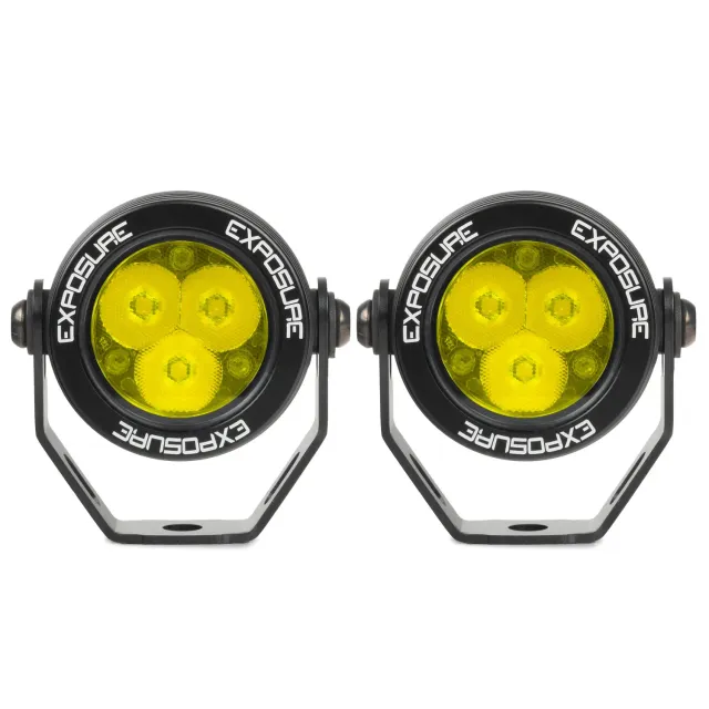 Exposure Radial 3 Adventure motolygte gul par