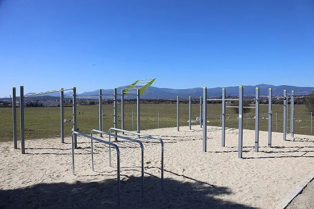 Denfit DSW4355 Parallel Bars dipstativ 3 barer