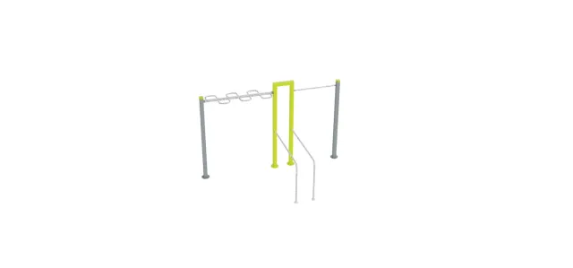 Denfit DSW4654 WaveBar pullup station udendørs