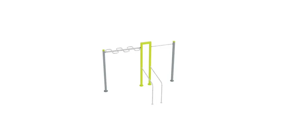 Denfit DSW4654 WaveBar pullup station udendørs